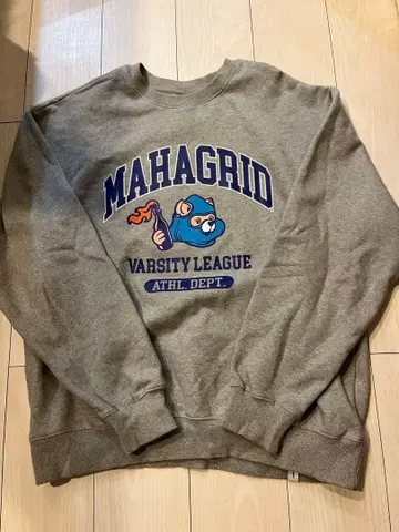 마하그리드 그레이 맨투맨 L 마하그리드