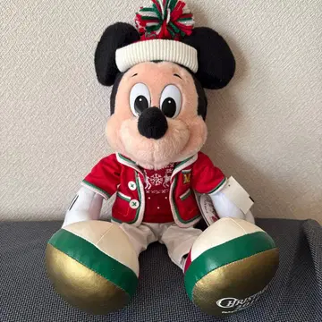 미사용 새상품 크리스마스 한정판 미키 봉제 인형 2019년 버전