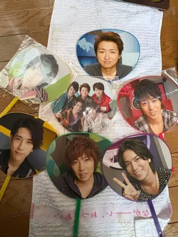 아이돌 부채 6개 세트