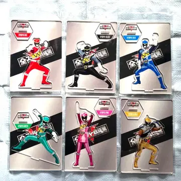 아크릴 스탠드 파워레인저 다이노포스 세트