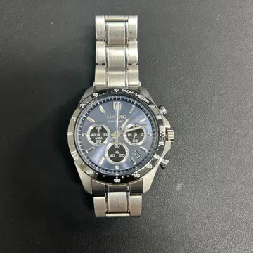 SEIKO 크로노그래프 손목시계 그레이