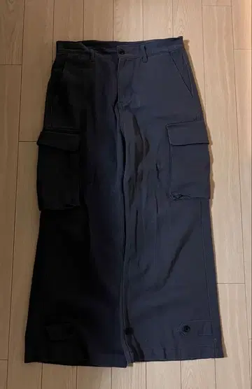 JUNRED 다크 네이비 슬랙스 M 사이즈