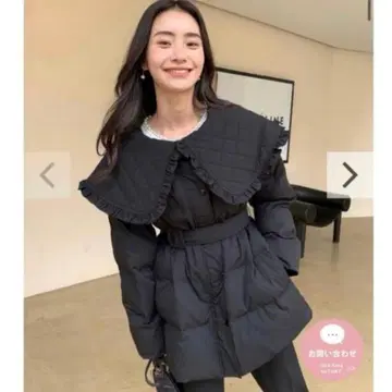 birthdaybash 프릴 재스민 컬러 코트