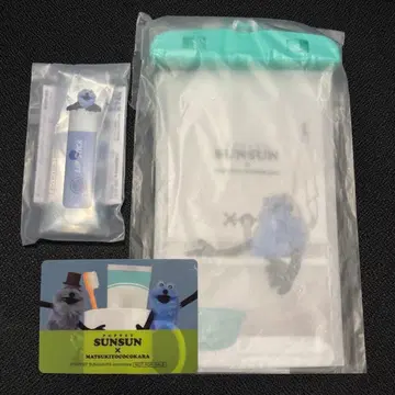 [ 익명 배송 ] 퍼펫 스 방수 케이스 립 케이스 마츠키요 클리어 카드