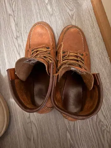 레드윙 부츠 D 사이즈 브라운