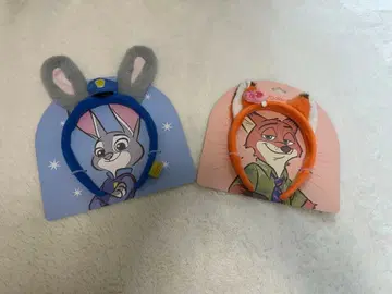 주토피아 머리띠 주디 닉 한국 2개 세트