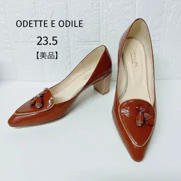 ODETTE E ODILE 태슬 로퍼 펌프스 청키힐