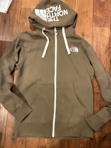 THE NORTH FACE 브라운 풀 집업 후드티