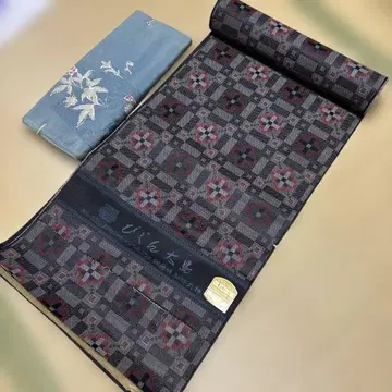 미인 오시마  옷감 기하학 패턴