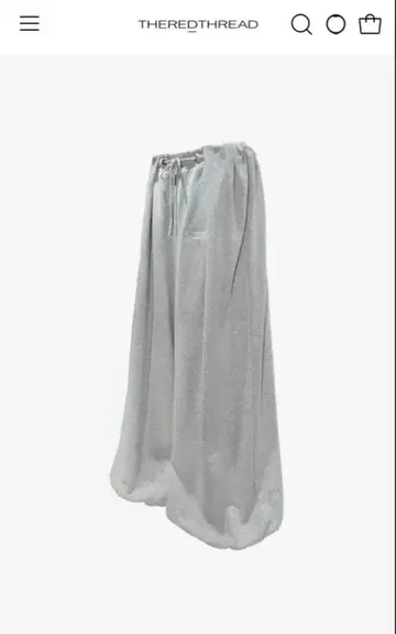 thered thread S tucked sweat pants heart