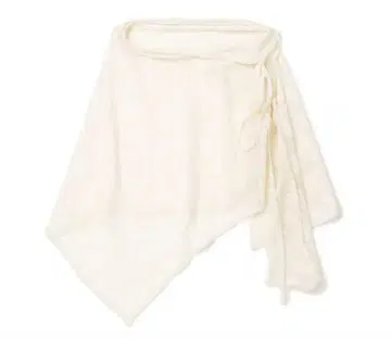 MILLO WOMEN 비대칭 레이스 랩 스커트