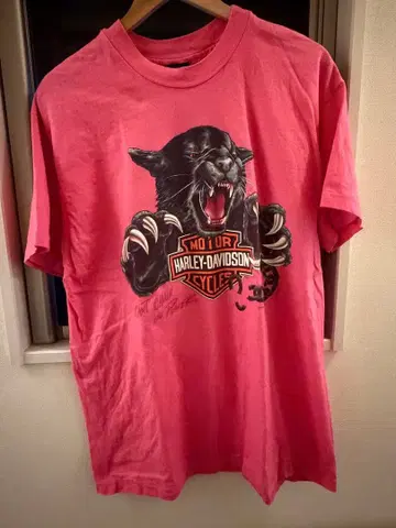 할리데이비슨 T셔츠 Harley Davidson 표범 팬서