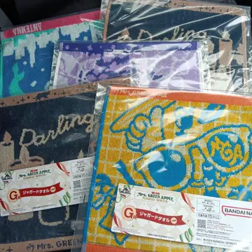 Mrs. GREEN APPLE 자카드 타월 5장 세트 초특가 제일복권