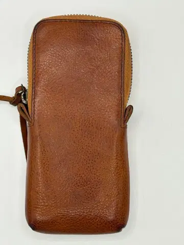 겐텐 genten 안경 케이스 안경 브라운 가죽 천연 가죽