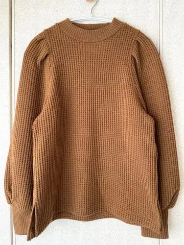 바빌론 소매 턱 니트