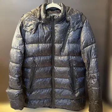 ZARA 카모 패턴 레오파드 무늬 패딩 자켓