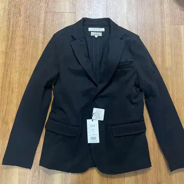 [ 미사용 새상품 ] 재팬 블루 청바지 테일러드 자켓 블랙