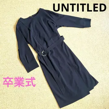 언타이틀 고급 원피스 네이비 사이즈 2 졸업식 입학식
