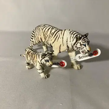 Schleich 화이트 타이거 부자 세트
