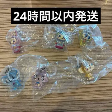 나루미야 캐릭터즈 메지루시 액세서리 가챠 6개 세트