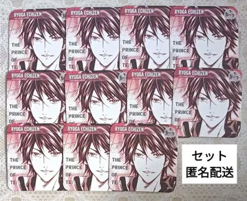 [세트] 신 테니스의 왕자님 에치젠 료가 대원화전 아트 코스터