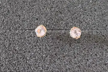 스타 주얼리 자수정 귀걸이