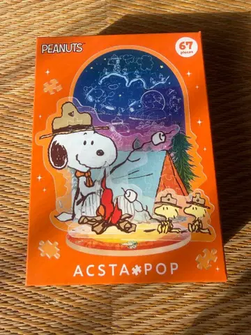 아크릴 스탠드 퍼즐 SNOOPY PEANUTS 아크릴 스탠드 팝