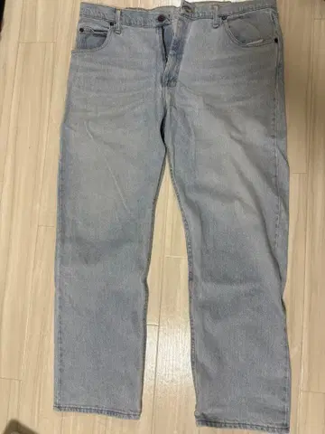 Wrangler 스트레이트 데님 라이트 블루