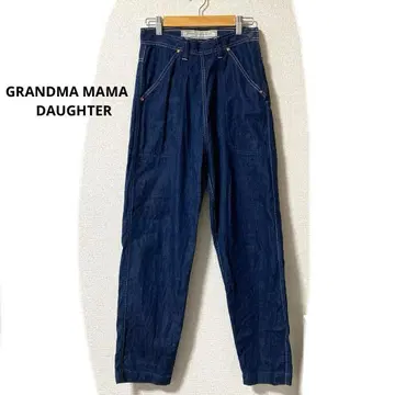 [ 새상품급 ] 그랑마마도터 사이드 지퍼 팬츠 데님 팬츠 롱셀러