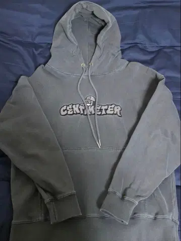 [ Centimeter ] 로고 후드 부착 후드티 M 사이즈