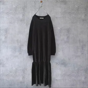 새상품급 로쏘 F by ROSSO 워셔블 항필 니트 원피스