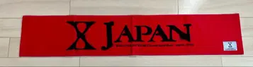 XJAPAN 기적의 밤 2017 머플러 타월 빨간색