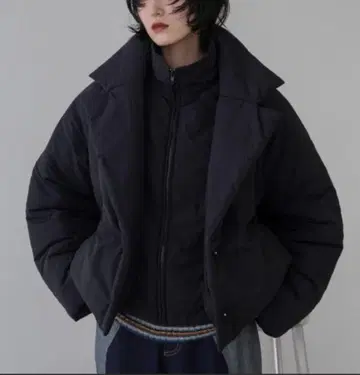 VACANCY 레이어드 ZIP 몬스터 다운 라이크 코트