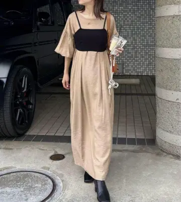 CAPRICIEUX LE'MAGE 뷔스티에 SET 퍼프 원피스