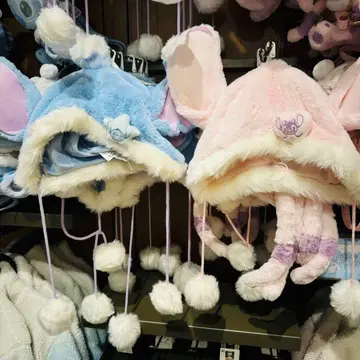 스티치 엔젤 팬캡 상하이 디즈니