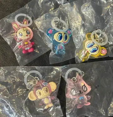 컬러풀 캐릭터 키링 세트