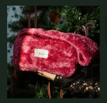 [ 새상품 미사용 ] ikaw holiday fur bag