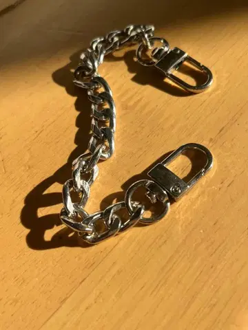 실버 팔찌 와이드