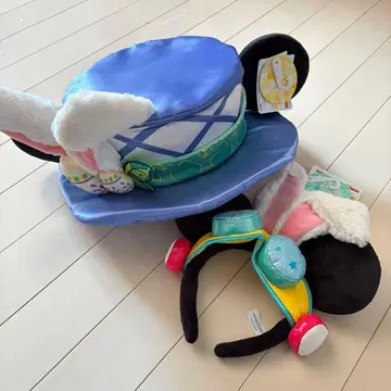 디즈니 부활절 2019 미키 미니 모자 세트