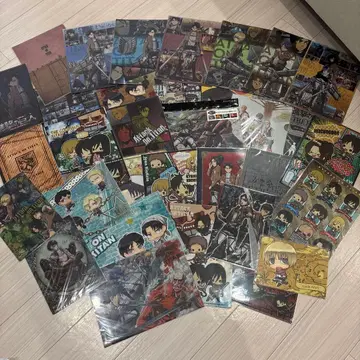 진격의 거인 클리어 파일 묶음 판매