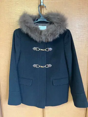 any SiS 블랙 더플 코트