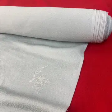 이로무지 옷감 소주 자수 미사용 아이스 블루