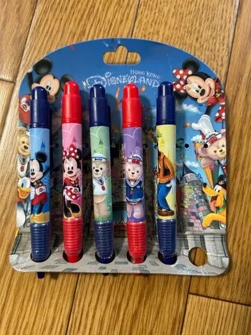 홍콩 디즈니랜드 볼펜 세트