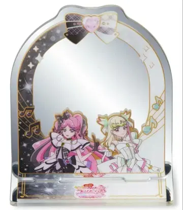 너와 아이돌 프리큐어 영화 공개 기념 스탠드 거울 제1탄 큥 & 키스