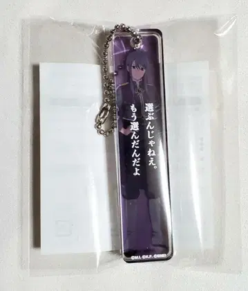 테일즈 30주년 공식 대사 아크릴 키링 베스페리아 유리