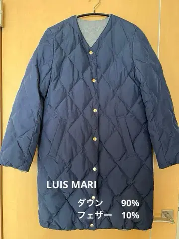 LUIS MARI 다운 코트 [ 다운 90% 페더 10% ]