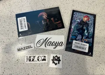 MAZZEL NAOYA 나나야 IC카드 스티커 마젤