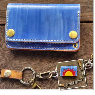 미들 사이즈 트래커 지갑 라이징 선