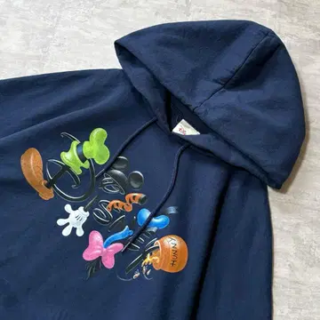 90s 빈티지 디즈니 스토어 맨투맨 후드티