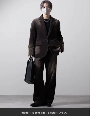 [ 현물 있음 ] CLEL 앤티크 디자인 코듀로이 테일러드 자켓 S2